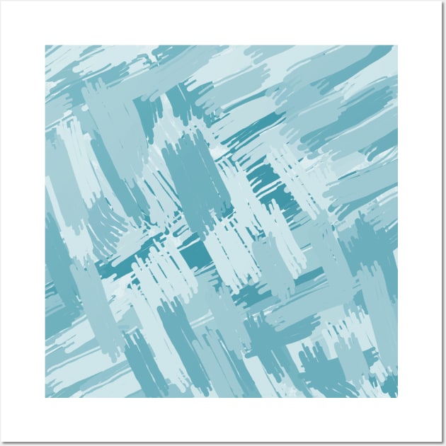 Abstract waves design Wall Art by jen28